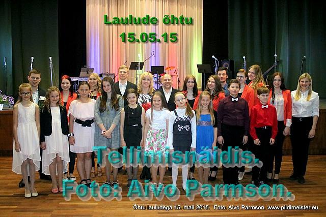 Laulude õhtu grupikas